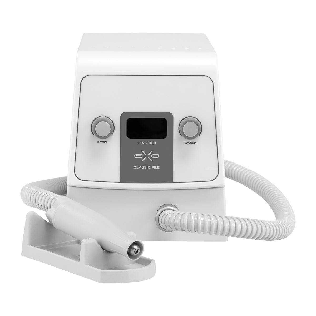 EXO CLASSIC Fil ny udgave fodpleje negleboremaskine med støvabsorberinging
