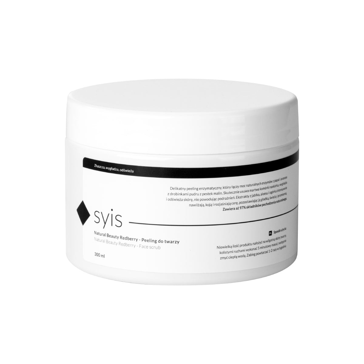 Syis Natural Beauty redberry ansigtsscrub 300 ml