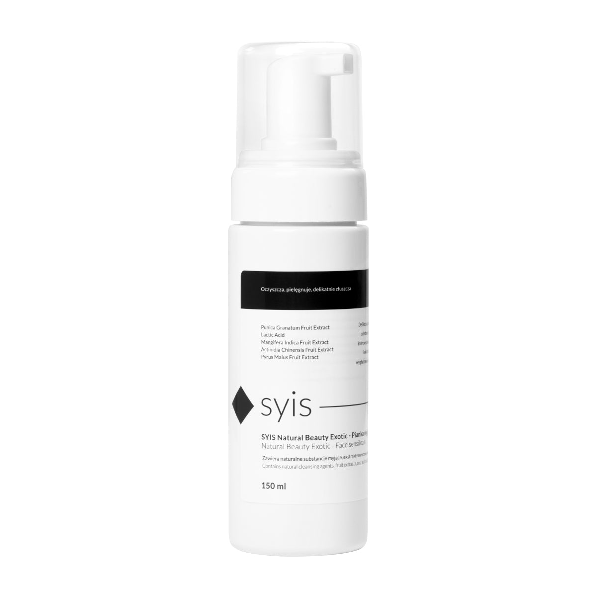 Syis Natural Beauty eksotisk ansigt sensifoam 150 ml