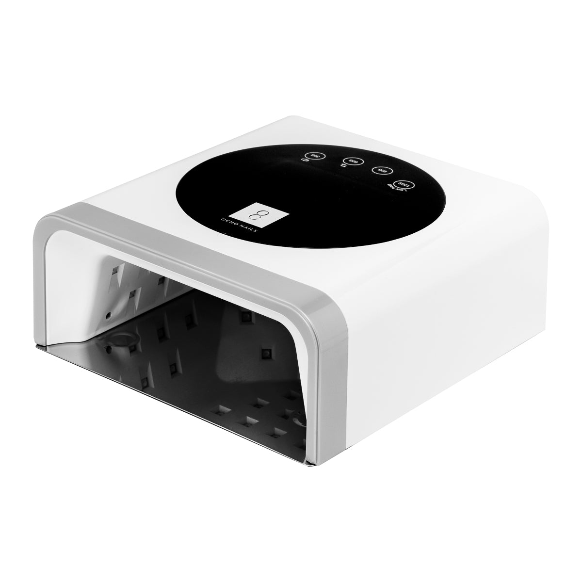 OCHO NAILS LED UV-lampe X22 72W trådløs hvid med spejlet bund