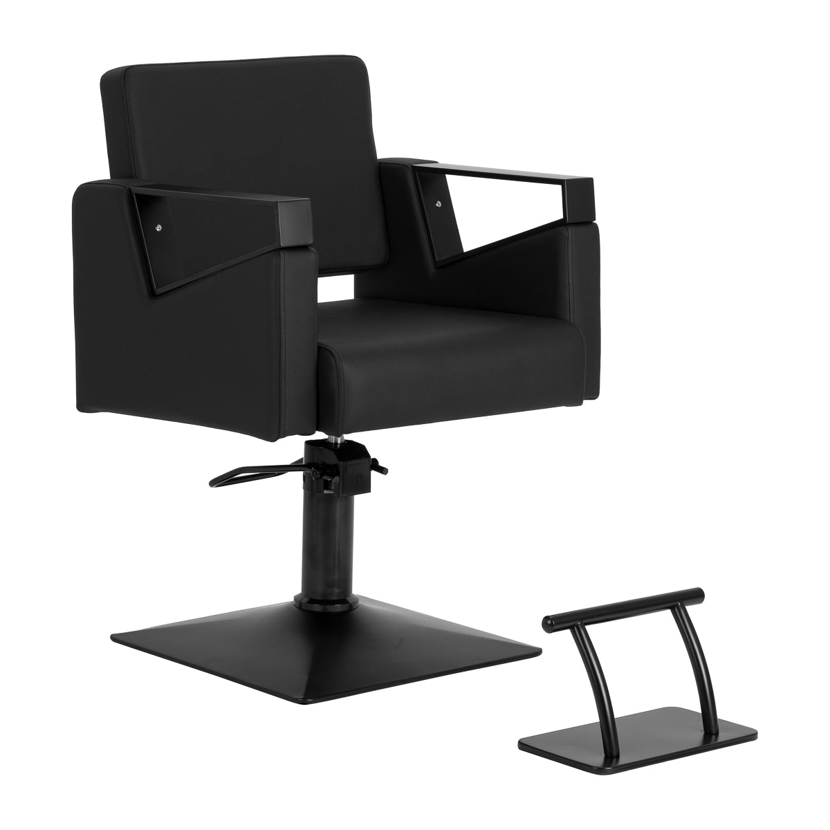 Hairdressing chair Hair System Duplex noir black