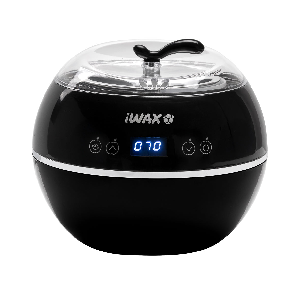 iWax wax heater, 500 ml tin, 100 W, black
