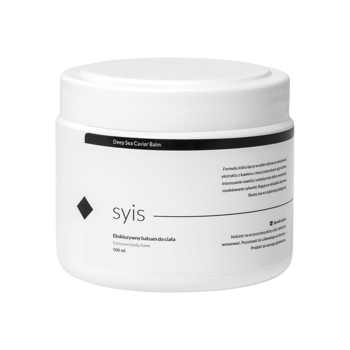 Syis Deep Sea Caviar Balm – eksklusiv kropsbalsam 500 ml