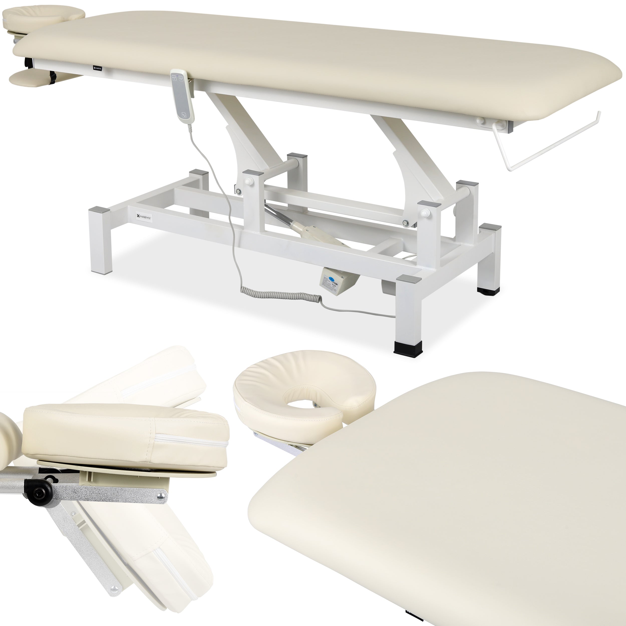 Stationært massagebord Fortis 1 Ivory