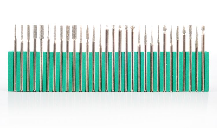 Sæt med dbd-f-fræsere 30 stk.