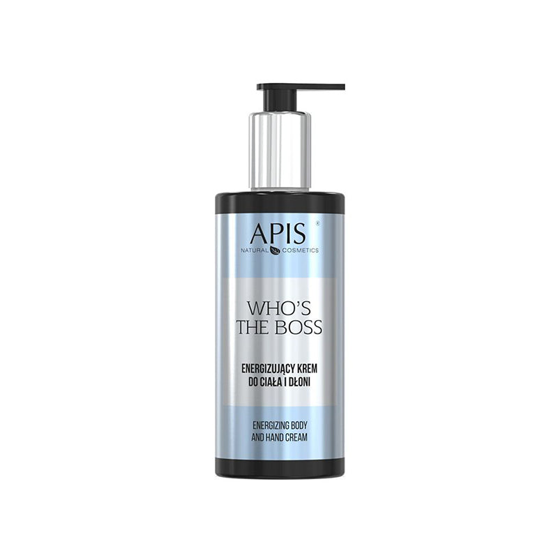Apis who's the boss energigivende krops- og håndcreme, 300 ml
