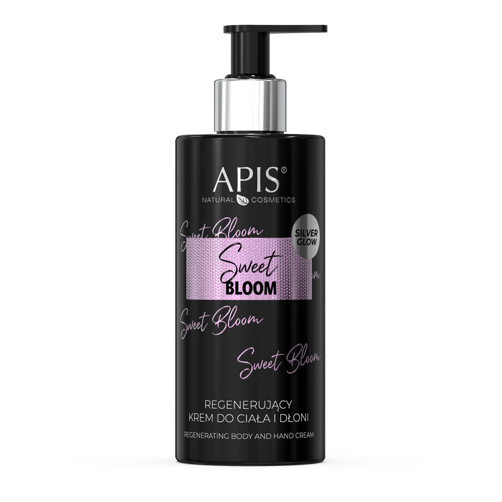 APIS Sweet Bloom regenererende krops- og håndcreme 300 ml