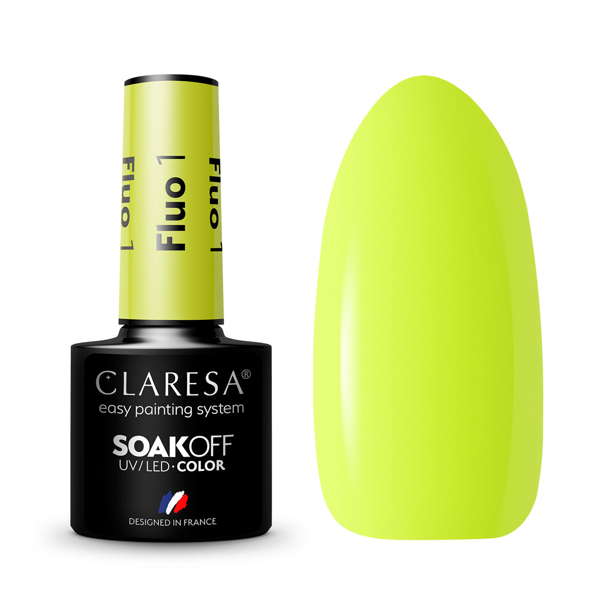 CLARESA Hybrid nail polish FLUO 1 -5g