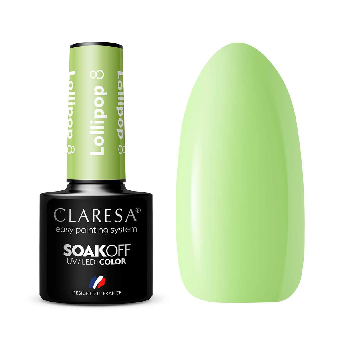 CLARESA Hybrid nail polish LOLLIPOP 8 -5g