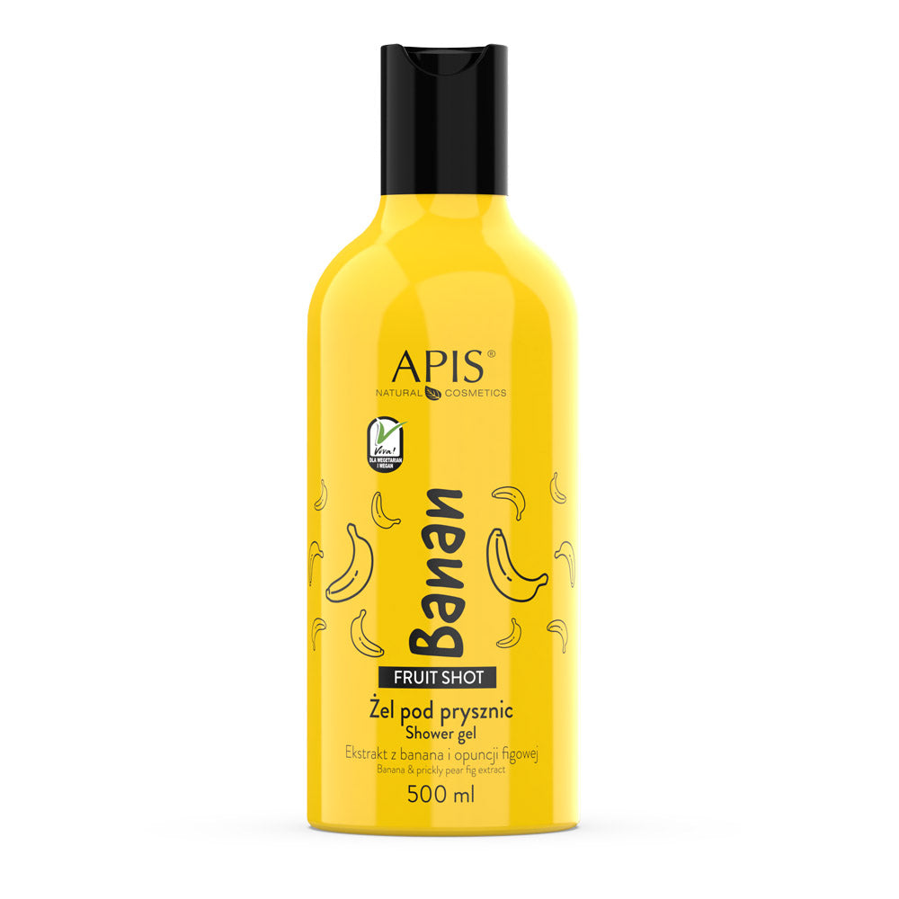 APIS Frugtskud, Banan brusegel 500 ml