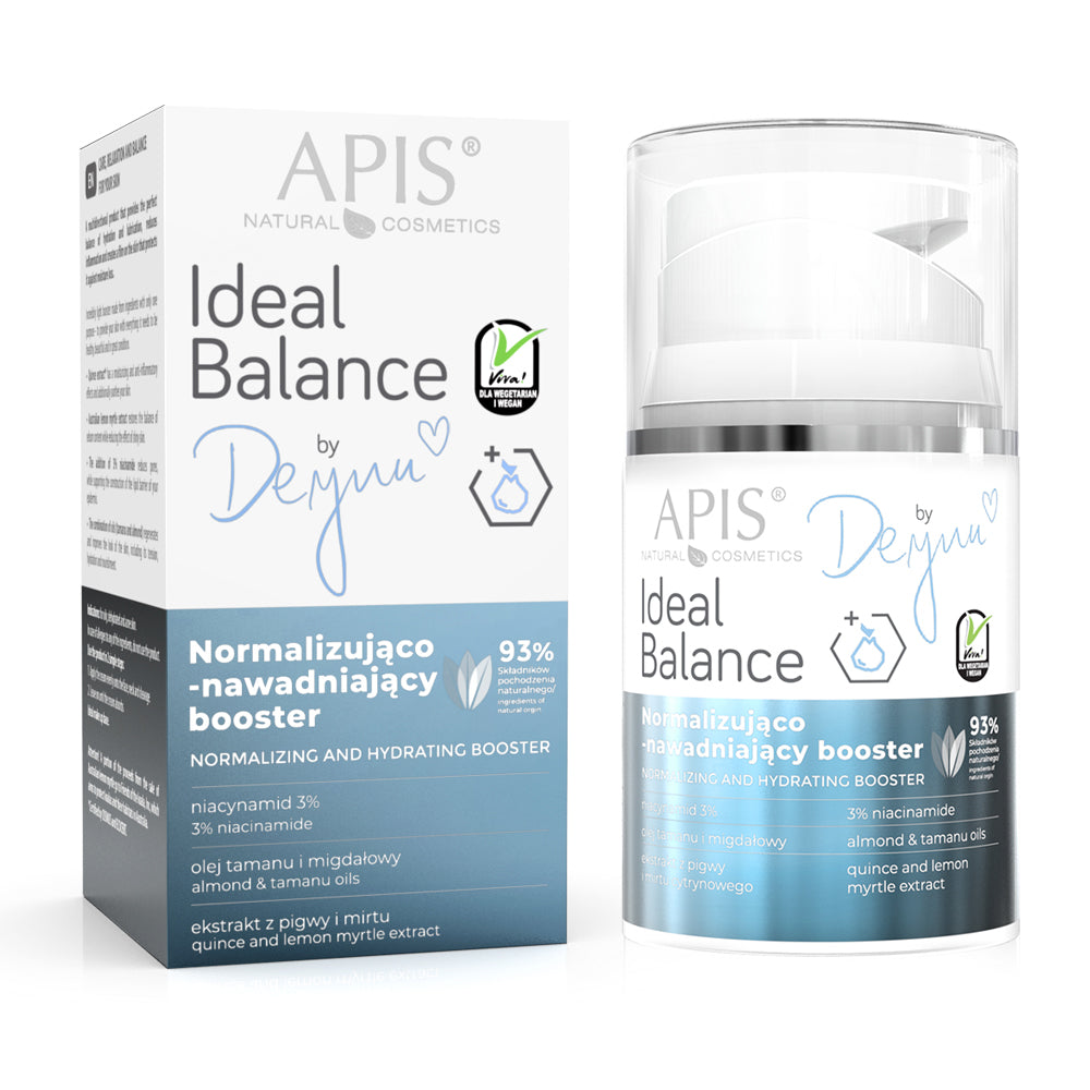 APIS Ideal Balance By Deynn, Normaliserende-fugtgivende booster 50 ml