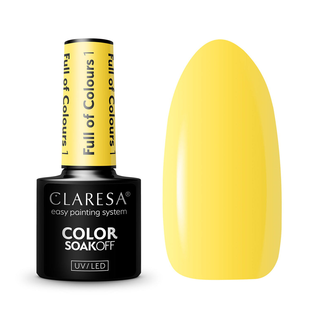 CLARESA Full of colours Hybrid Polish 1 -5g